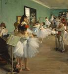 The Dance Class, 1873-74 (oil on canvas)