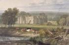 View of Hampton Court, Herefordshire, from the south-east, c.1806 (w/c over graphite on wove paper)
