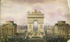 Return of the Ashes of the Emperor to Paris, 15th December 1840 (w/c on paper)