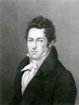Portrait of Lucas Alaman (1792-1853) (engraving)