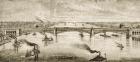 Steel Bridge Crossing the Mississippi River at St. Louis, c.1874, from 'American Pictures', published by The Religious Tract Society, 1876 (engraving)