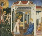 The Annunciation and Expulsion from Paradise, c. 1435 (tempera on panel)