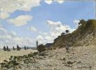 The Beach at Honfleur, 1864-1866 (oil on canvas)
