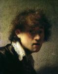 Head of a Young Man or Self Portrait, 1629 (oil on panel)