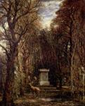 The Cenotaph to Reynold's Memory, Coleorton, c.1833 (oil on canvas)