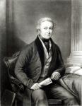 Portrait of Sir Robert Peel (1788-1850) (engraving) (b/w photo)