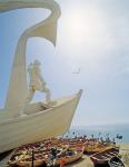 Monument to fishermen (photo)