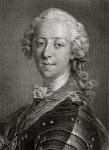 Prince Charles Edward Louis Philip Casimir Stewart (1720-88), The Young Pretender, known as Bonnie Prince Charlie (engraving)