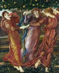 Garden of the Hesperides, 1869-73 (tempera, gouache and oil on card and canvas)