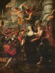 The Medici Cycle: Marie de Medici (1573-1642) Escaping from Blois, 21st-22nd February 1619, 1621-25 (oil on canvas)
