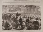 Mr. Gladstone at Leeds: The Banquet, from 'The Illustrated London News', 15th October 1881 (engraving)