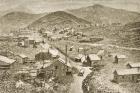 Silver City, Nevada, c.1870, from 'American Pictures', published by The Religious Tract Society, 1876 (engraving)