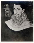 John Bull (c.1562-1628) (oil on panel) (b/w photo)
