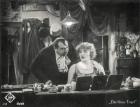 Still from the film "The Blue Angel" with Kurt Gerron and Marlene Dietrich, 1930 (b/w photo)