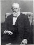 Theodor Storm, c.1886 (b/w photo)