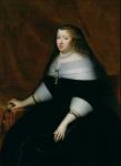 Portrait of Anne of Austria (1601-66) (oil on canvas)