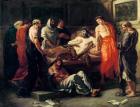 Study for The Death of Marcus Aurelius (121-180), before 1844 (oil on canvas