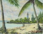 The Lighthouse, Zanzibar, 1995 (oil on canvas)