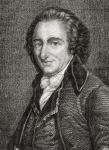 Portrait of Thomas Paine (1737-1809) (engraving)