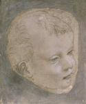 Head of a Child (pencil on paper)