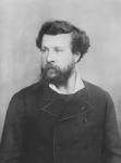 Portrait of Édouard Pailleron (b/w photo)