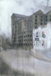 Mortlake Brewery (SW14, The Old Ship) 2005 (pastel on paper)