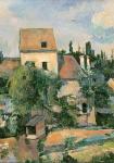 Moulin de la Couleuvre at Pontoise, 1881 (oil on canvas) (detail of 1109269)