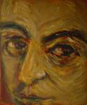 Mozart, from 'Mozart the Symphonist' (oil on canvas)