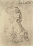 Self portrait at the age of thirteen, 1484 (pencil)