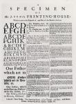 A Specimen of Mr. J. Orme's Printing-house, 1698