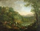 Ideal Landscape, 1776 (oil on canvas)