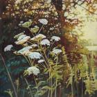 Golden hedgerows II, 2013, (oil on canvas)