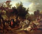The Entry of Christ into Jerusalem, c.1720 (oil on canvas)