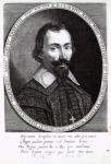 A portrait of Claude Maugis, advisor to Marie de Medici (engraving)