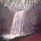 Waterfall IV, 2016, (oil on canvas)