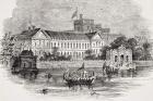 York House, London, from 'Old England's Worthies' by Lord Brougham and others, published London, c.1880s (litho)