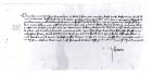 Signature of Joan of Arc (c.1412-31) (ink on paper) (b/w photo)