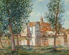 The Loing at Moret, September Morning (oil on canvas)