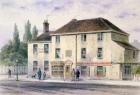 Pied Bull Public House, 1848 (w/c on paper)
