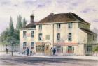 Pied Bull Public House, 1848 (w/c on paper)