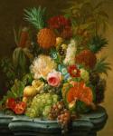 Still Life with a Melon and Grapes