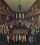 The House of Commons in Session, 1710 (oil on canvas)