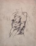 Figure Study (charcoal on paper)