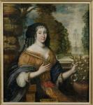 Madeleine de Scudery (1607-1701) (oil on canvas)