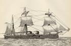 HMS Alexandra, from 'The National Encyclopaedia', published by William Mackenzie, London, late 19th century (litho)