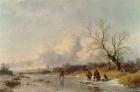 Winter in Holland (oil)