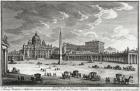 Basilica of Saint Peter's, Vatican, c.1753 (etching)