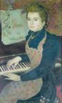 Marthe at the Piano or, Minuet of Princess Maleine, 1891 (oil on canvas)