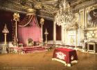 The throne room, Fontainebleau Palace, France, c.1890-c.1900