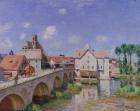 The Bridge at Moret, 1893 (oil on canvas)